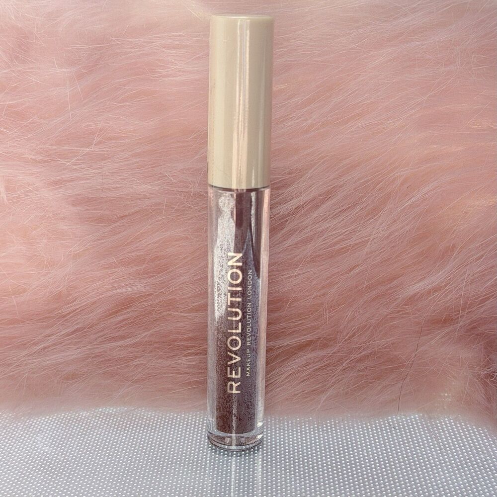 Revolution Metallic Lip Gloss  Stripped (Nudes Collection) • Rare Disc. •New